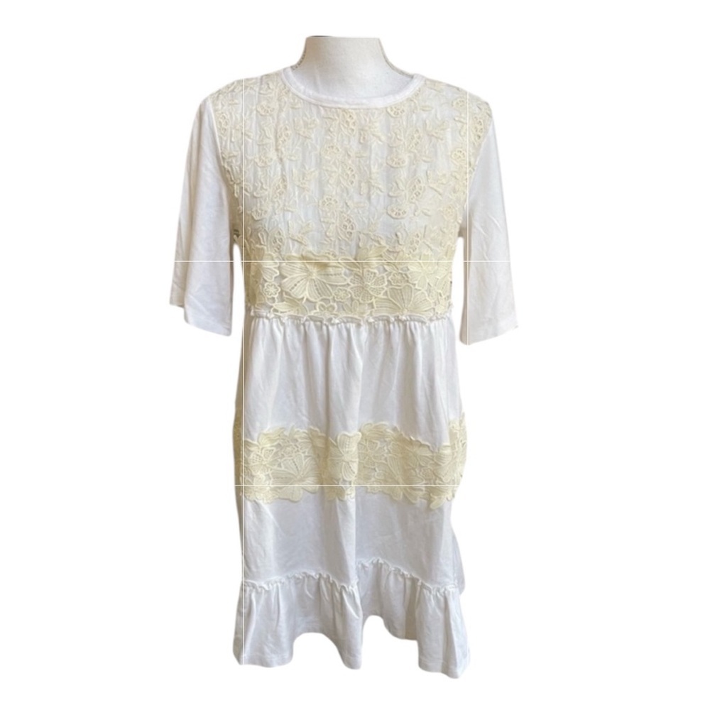 See by Chloé Dress XS White & Cream